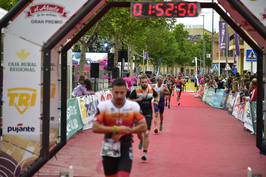 Llegada del triatlón de Fuente Álamo (I)