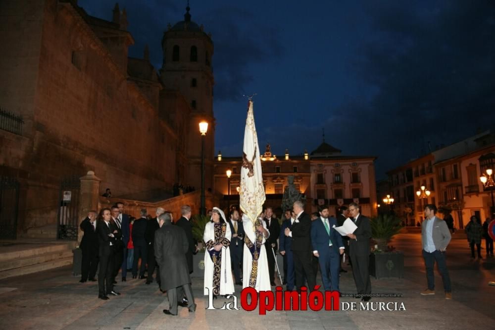 Fernando López Miras da el pregón de la Semana Santa en Lorca