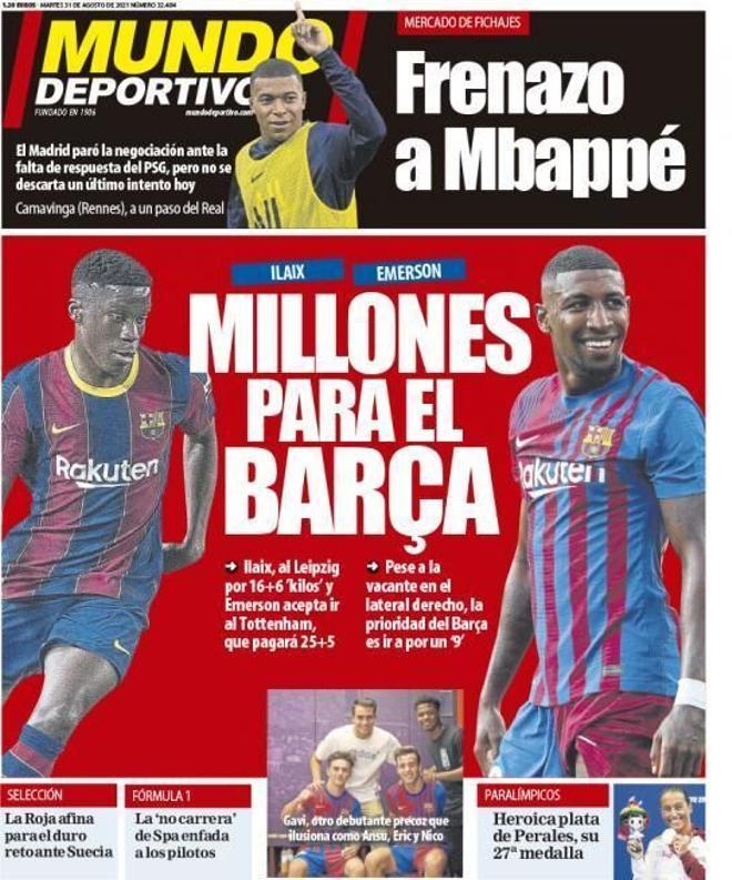 Las portadas de la prensa deportiva de hoy