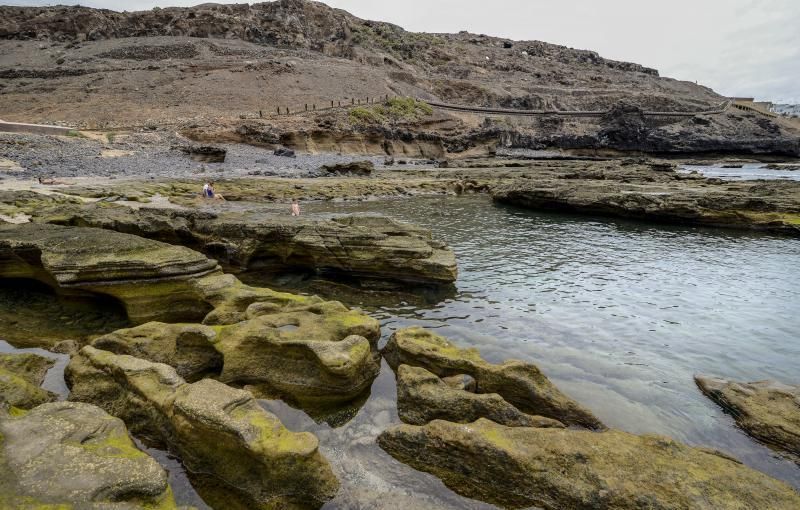 16/08/2018 LAS PALMAS DE GRAN CANARIA. Rincones playeros, Confital. FOTO: J. PÉREZ CURBELO  | 16/08/2018 | Fotógrafo: José Pérez Curbelo