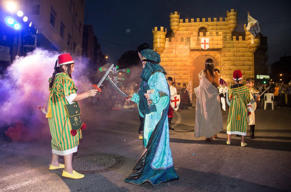 Embajada infantil en las fiestas de Moros y Cristianos de Altozano