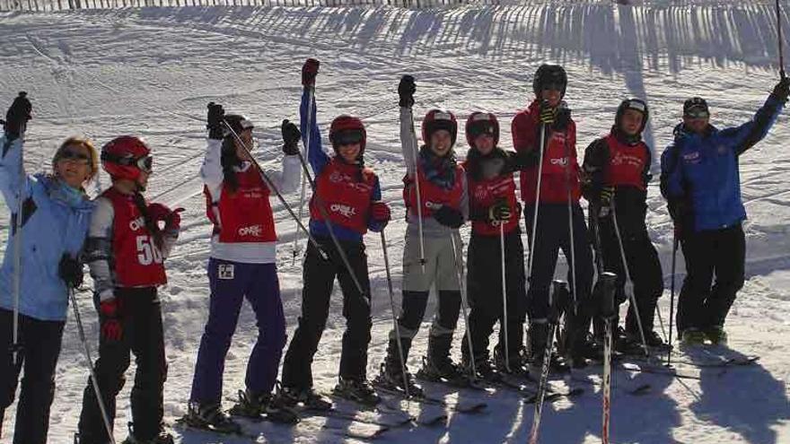 Inmersión lingüística en la nieve