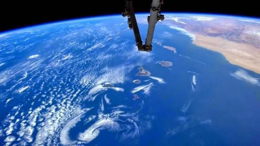 Canarias, protagonista en la Estación Espacial Internacional