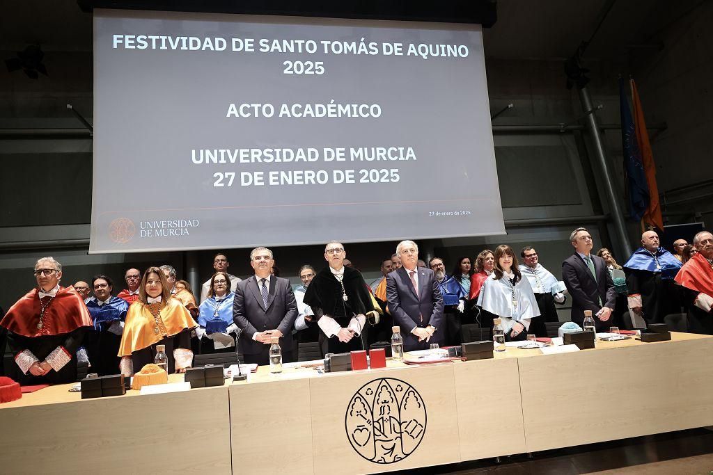 Las imágenes del acto de la UMU por Santo Tomás de Aquino