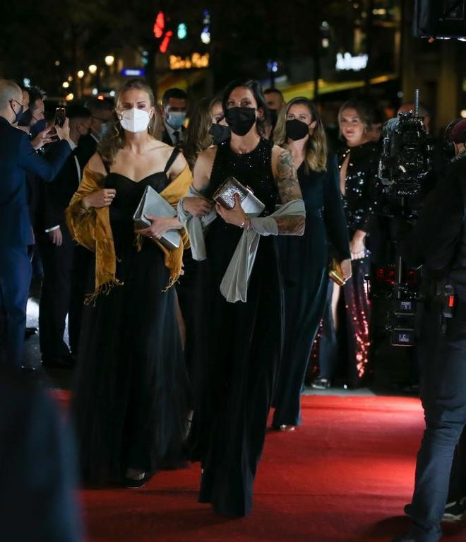 La alfombra roja del Balón de Oro: el fútbol se viste de gala