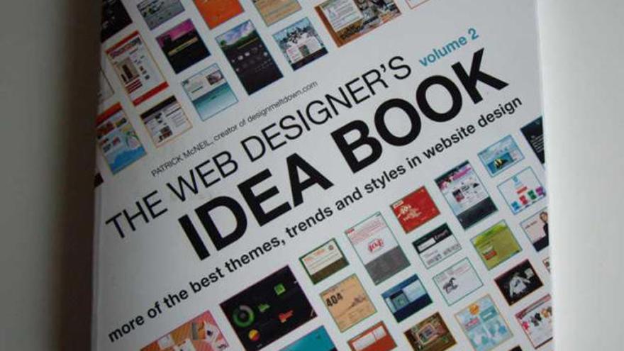 El libro recoge las mejores ideas de diseño para webs.