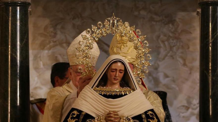 El Obispado de Málaga no autoriza a Mena a llevar a la Virgen de la Soledad al Convento de las Hermanas de la Cruz