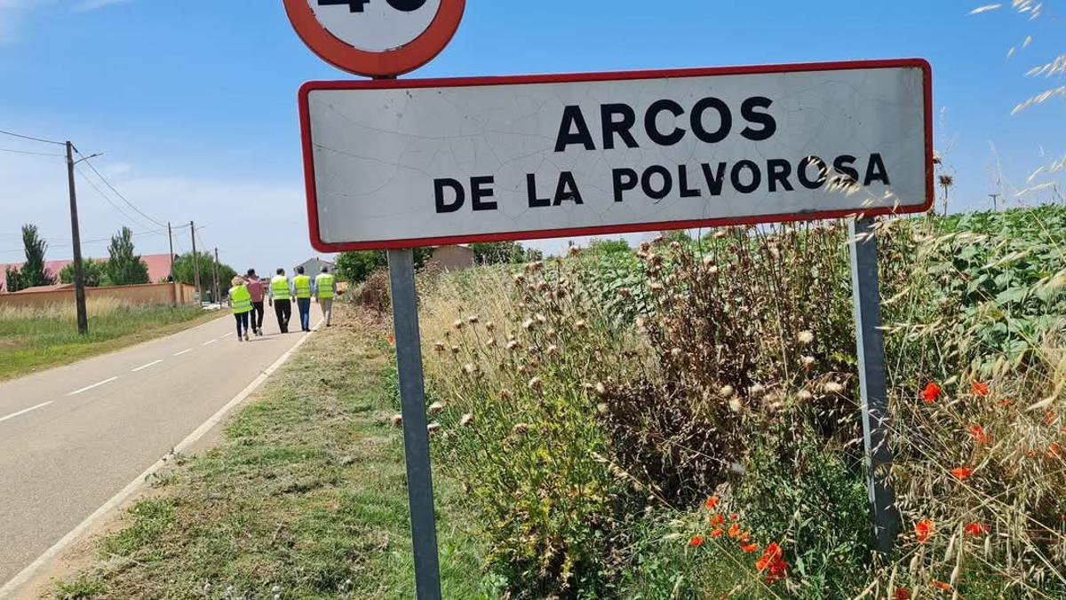 Tramo de carretera afectado por el proyecto.