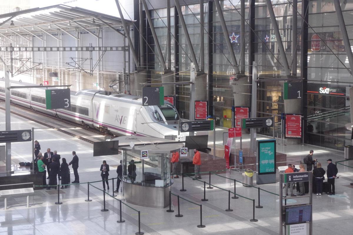 Vuelve a abrirse la conexión en AVE entre Málaga y Madrid Vuelve a abrirse la conexión en AVE entre Málaga y Madrid