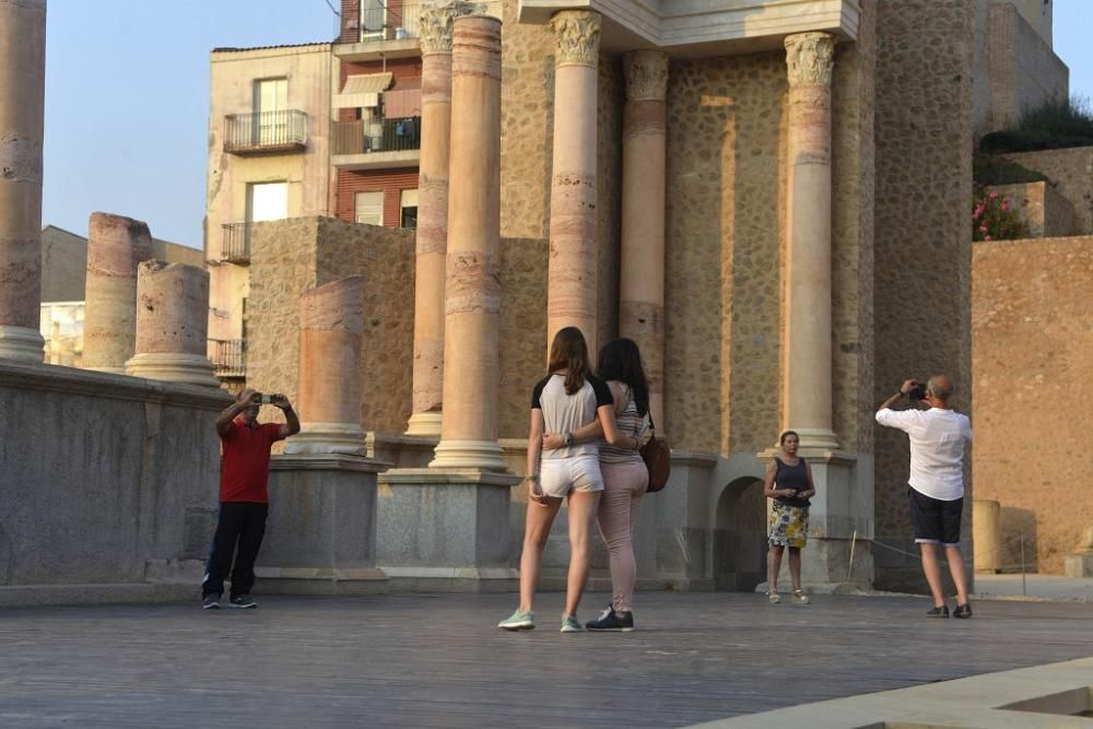 Un Teatro Romano de récord aumenta su afluencia en agosto