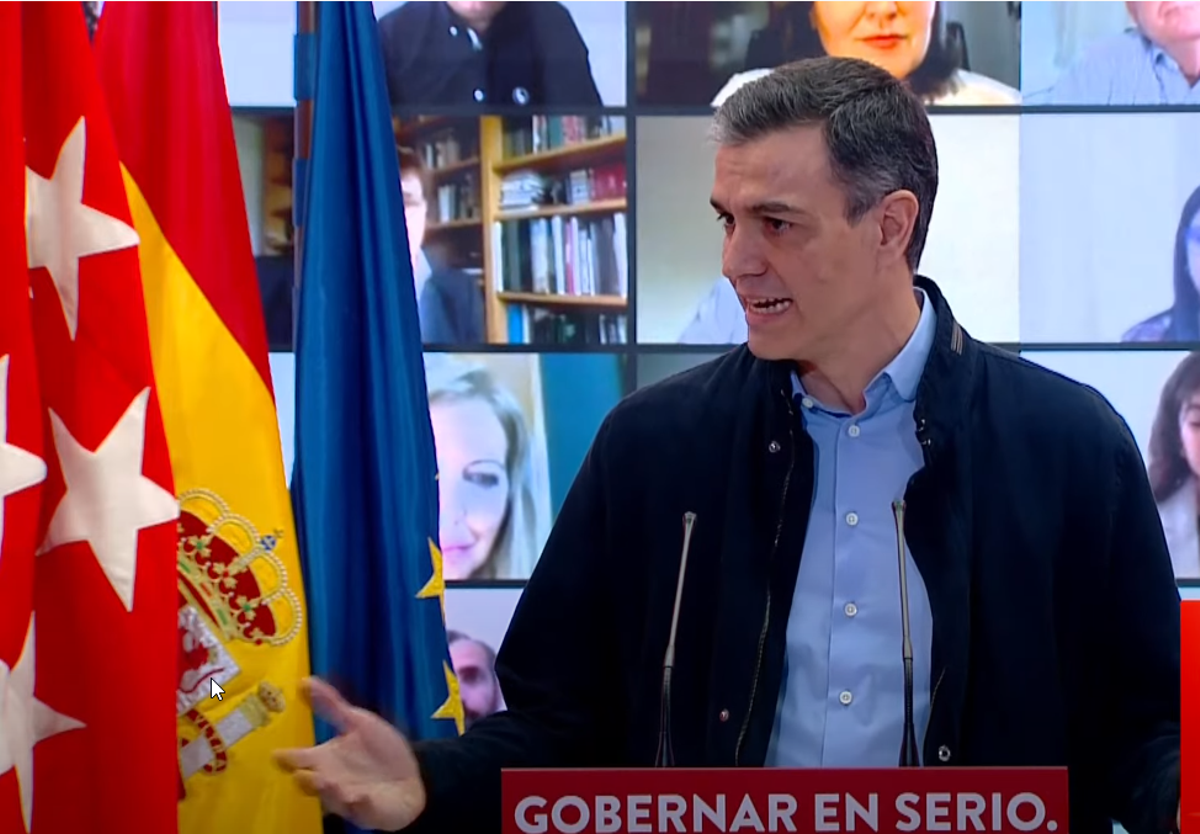 Sánchez no exclou pactes a Madrid més enllà de «la puresa esquerrana absoluta»