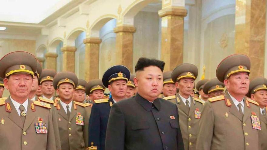 Kim Jong-Un, dictador de Corea del Norte, el pasado enero.