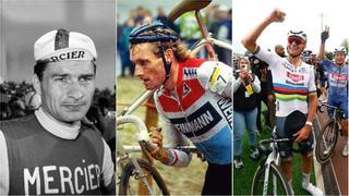De Poulidor a Van der Poel, el linaje más 'clásico' de la historia del ciclismo