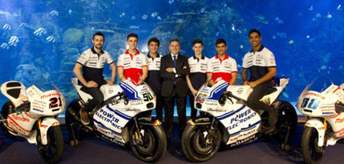 Presentación del Aspar Team del año 2016, en el Oceanogràfic.