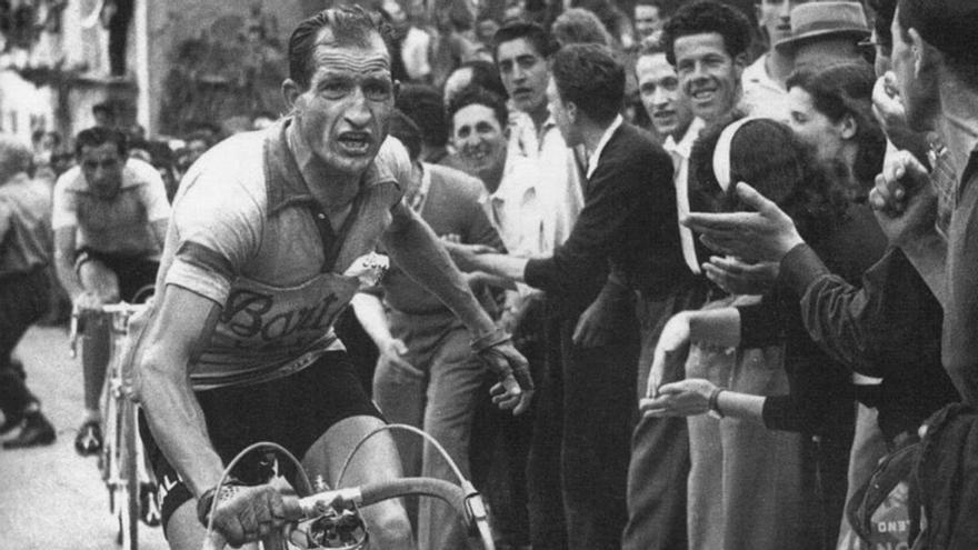 El heroico ciclista italiano Gino Barteli. |   // FDV