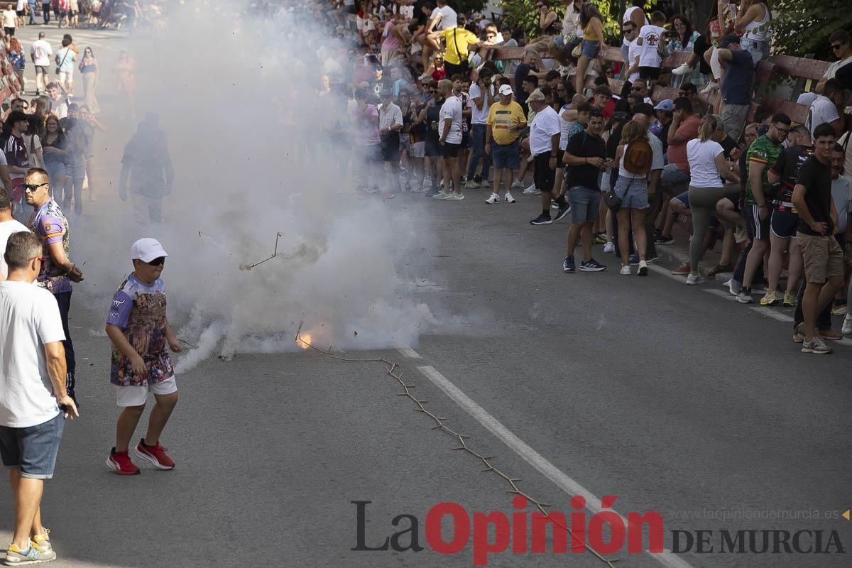 El segundo encierro de las Fiestas de Moratalla se salda con un herido