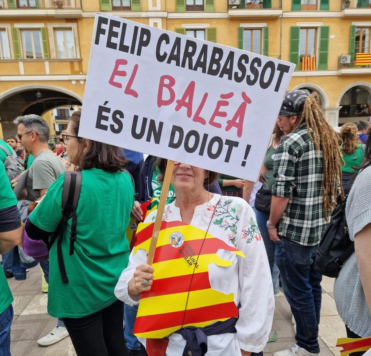 Por alusiones, Felipe VI y su defensa del 'baléà'.