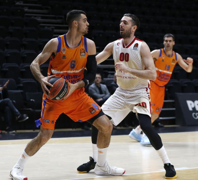 Las imágenes del Valencia Basket - Armani Milano