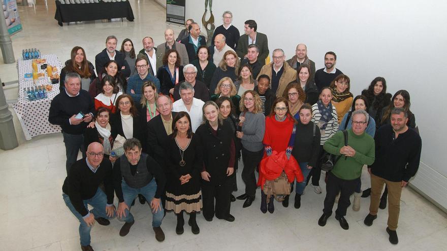 Asistentes a las jornadas de dolor oncológico en Ourense.