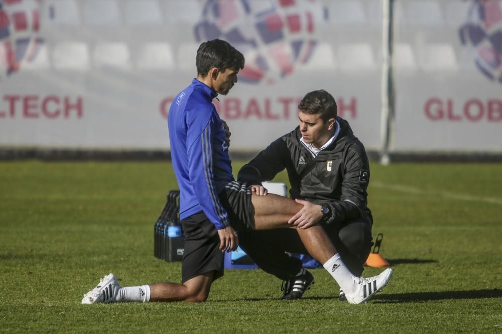 Entrenamiento del Real Oviedo