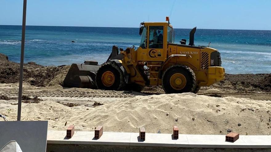 Benissa y Xàbia reparan infraestructuras dañadas por el temporal Gloria