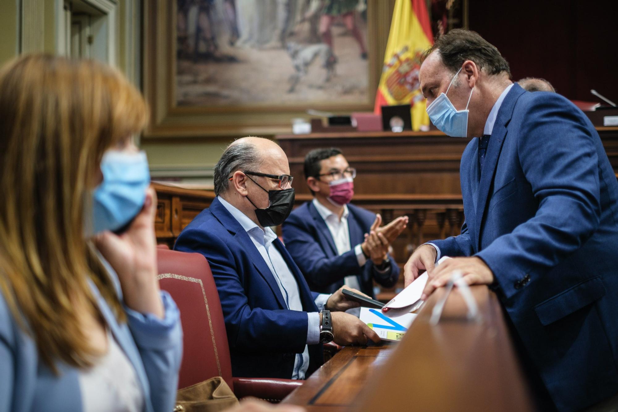 Pleno Extraordinario del Parlamento de Canarias