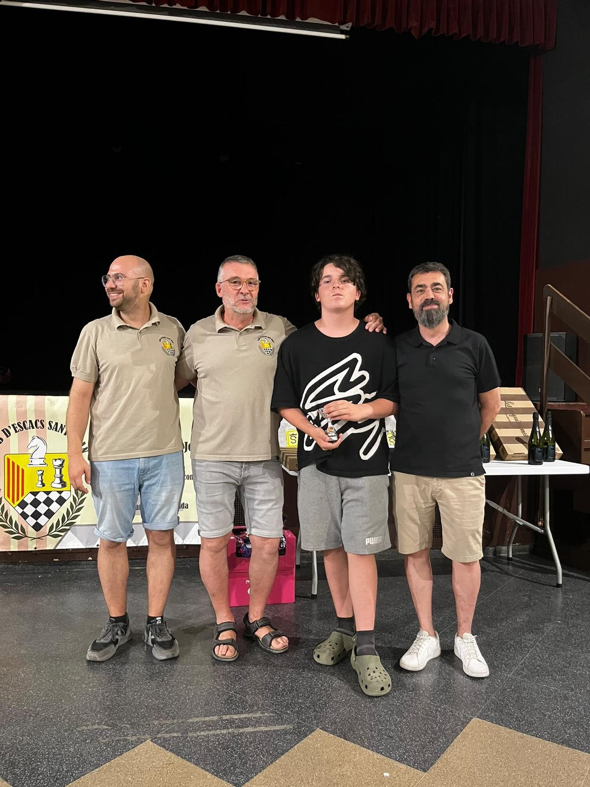 Imatges dels tornejos absolut i sub-14 de la festa major de Sant Joan