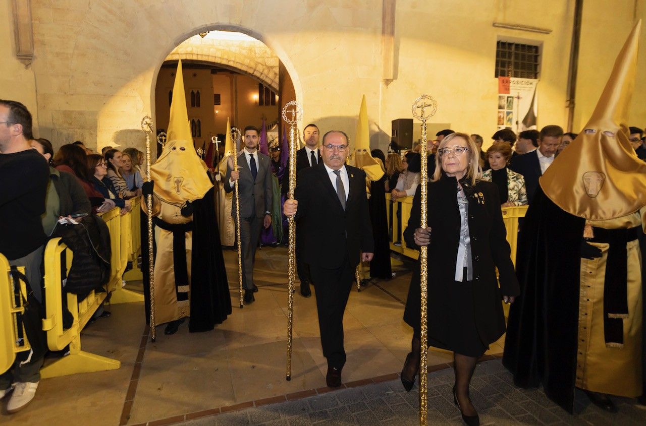 Imágenes del Jueves Santo de Gandia