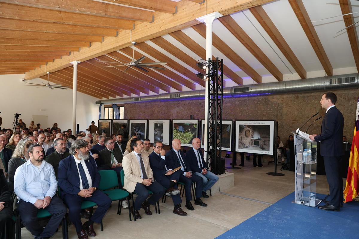 Galmés, en un momento de su intervención