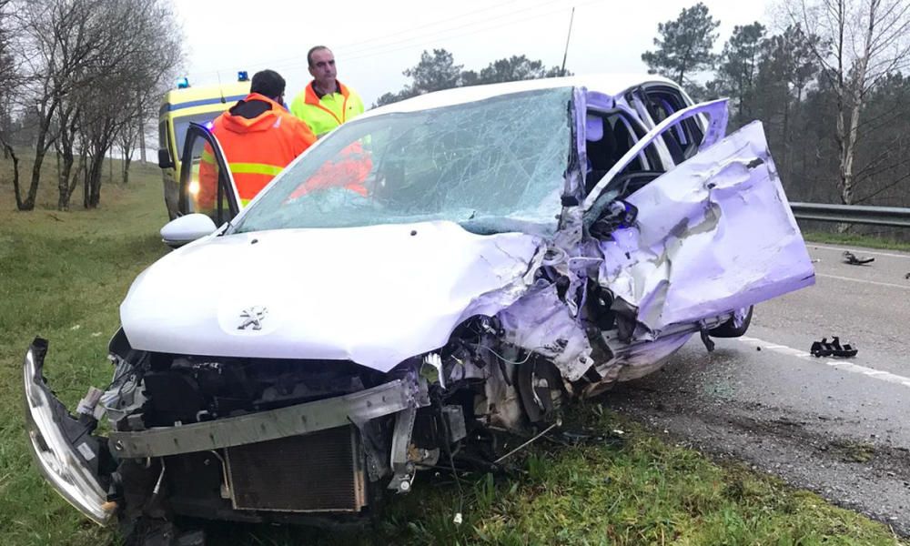 El accidente ocurrió a primera hora de la mañana