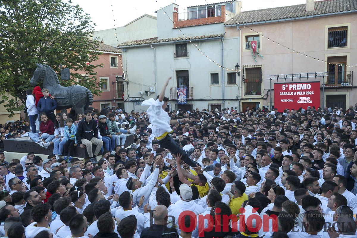 Entrega de premios del concurso de 'Caballo a pelo' en Caravaca