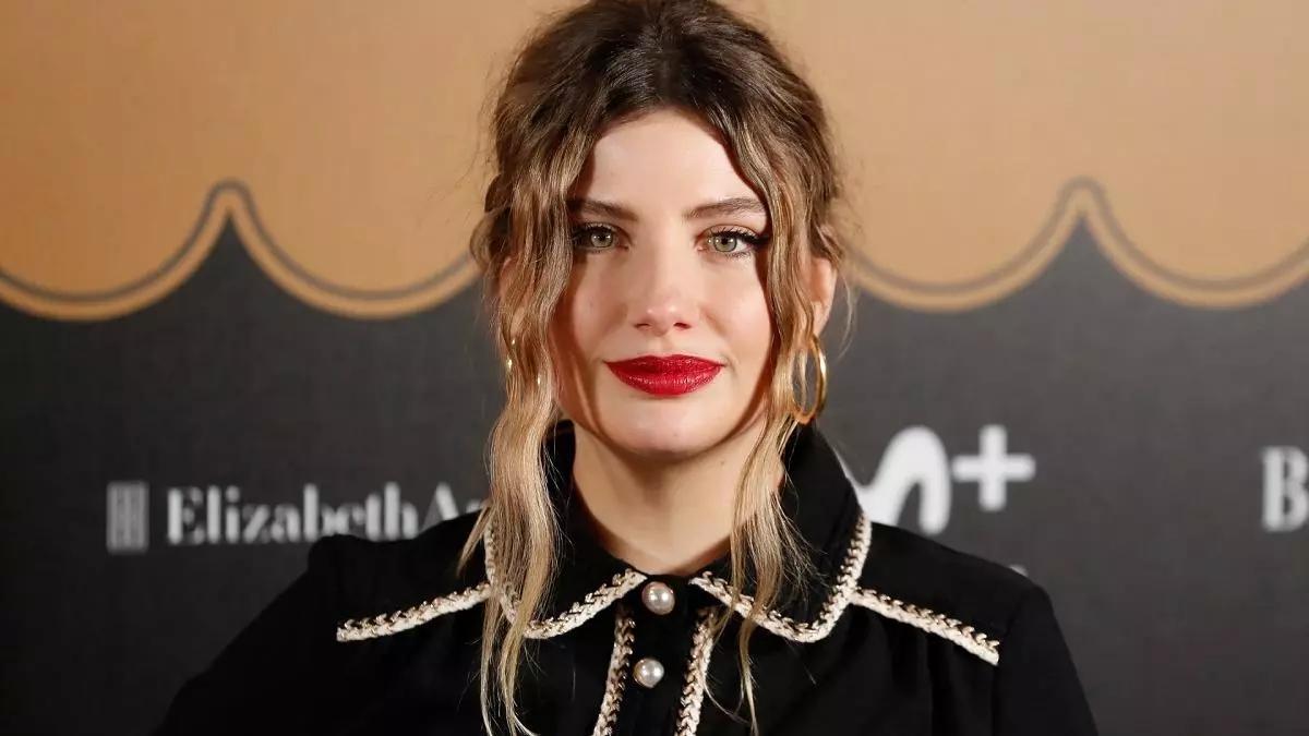 Miriam Giovanelli en la presentación de 'Velvet Colección'