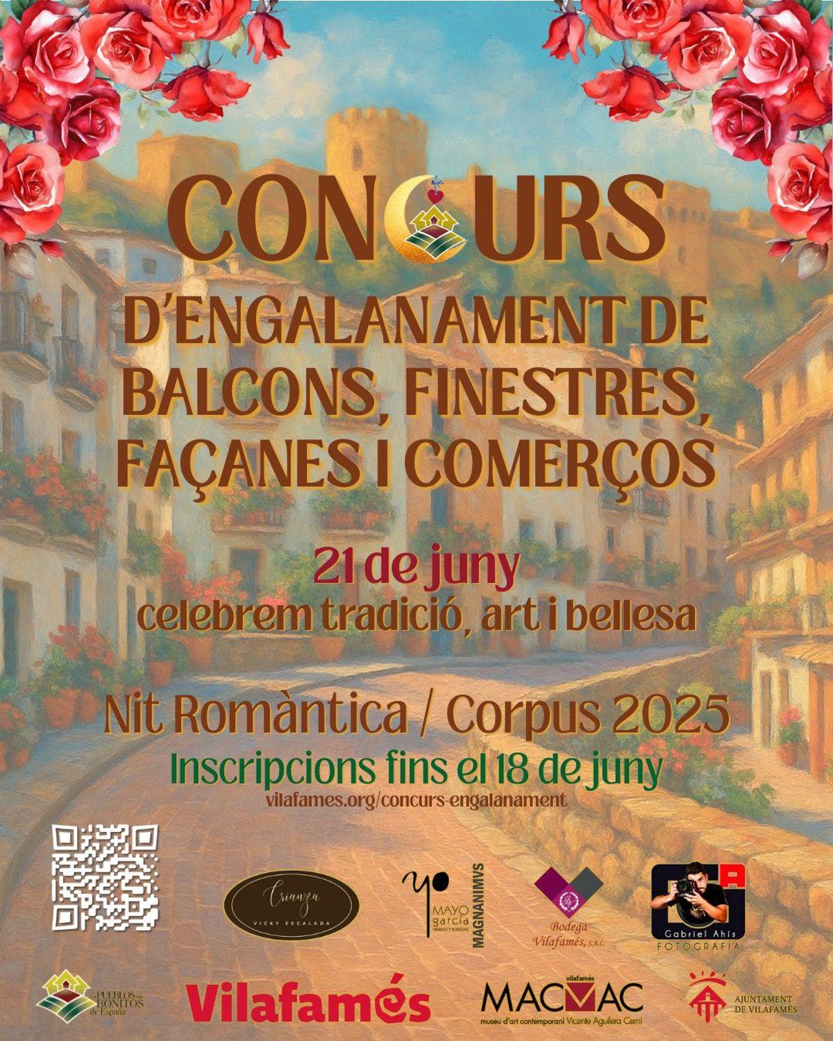 Concurso de engalanamiento en Vilafamés.