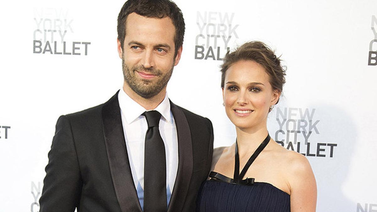 Natalie Portman y Benjamin Millepied, en la Gala de Primavera del Ballet de Nueva York, en mayo