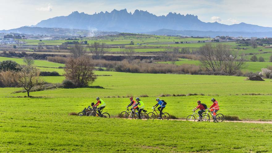 Bages Turisme senyalitza tres itineraris per fer en bicicleta al voltant de la Séquia