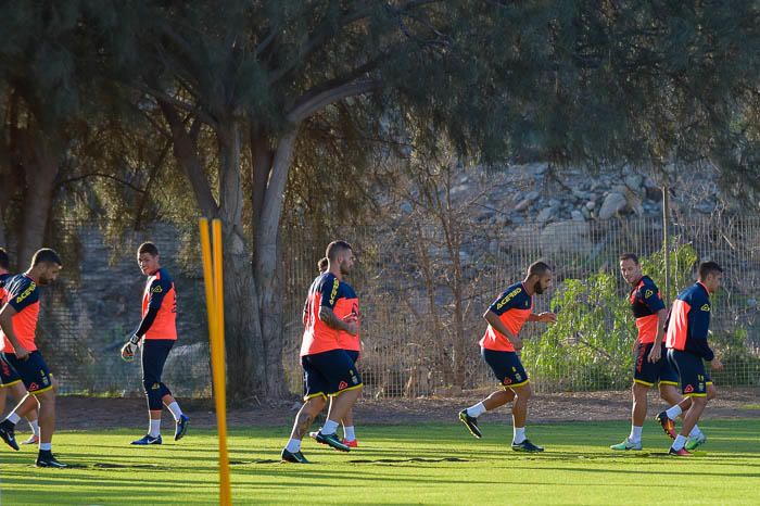 Entrenamiento de la UDLP en Las Burras