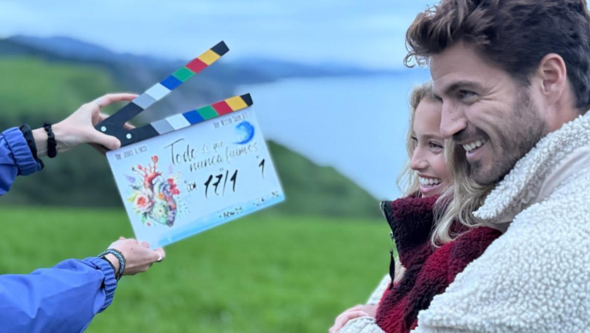 Maxi Iglesias y Margarida Corceiro en la nueva película de Alice Kellen.