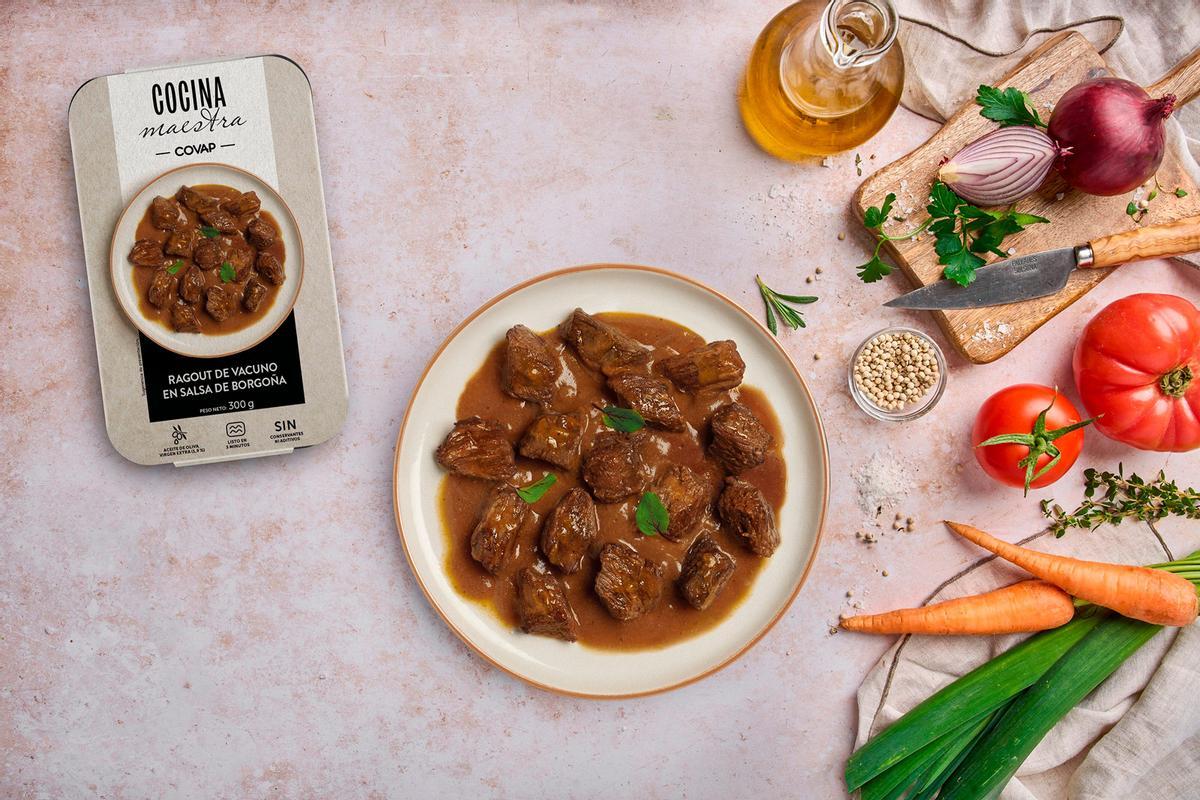Covap amplía su oferta cárnica con Cocina Maestra: la dehesa en platos preparados y listos para consumir.