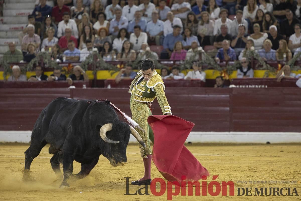 Cuarta corrida en la Feria Taurina de Murcia (Castella, Manzanares y Ureña)