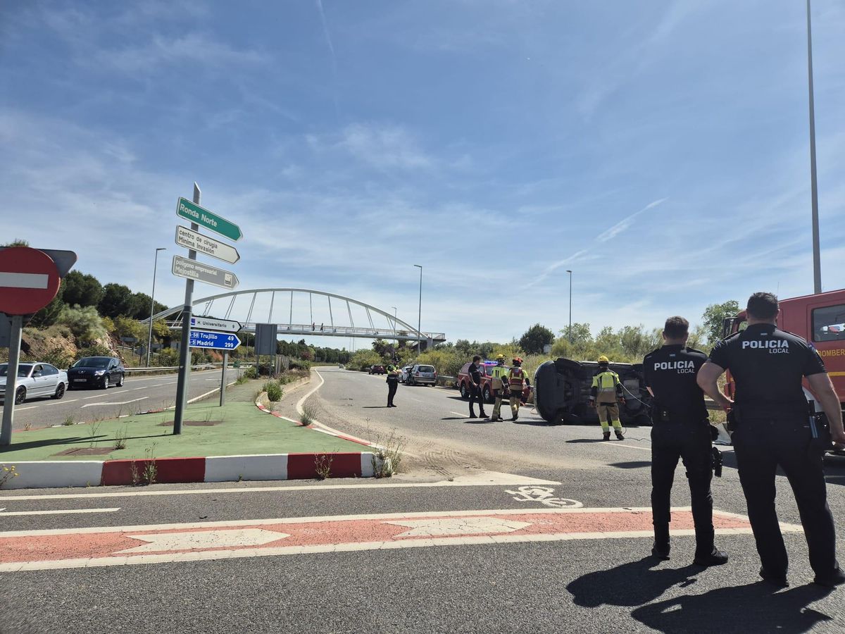 El accidente.