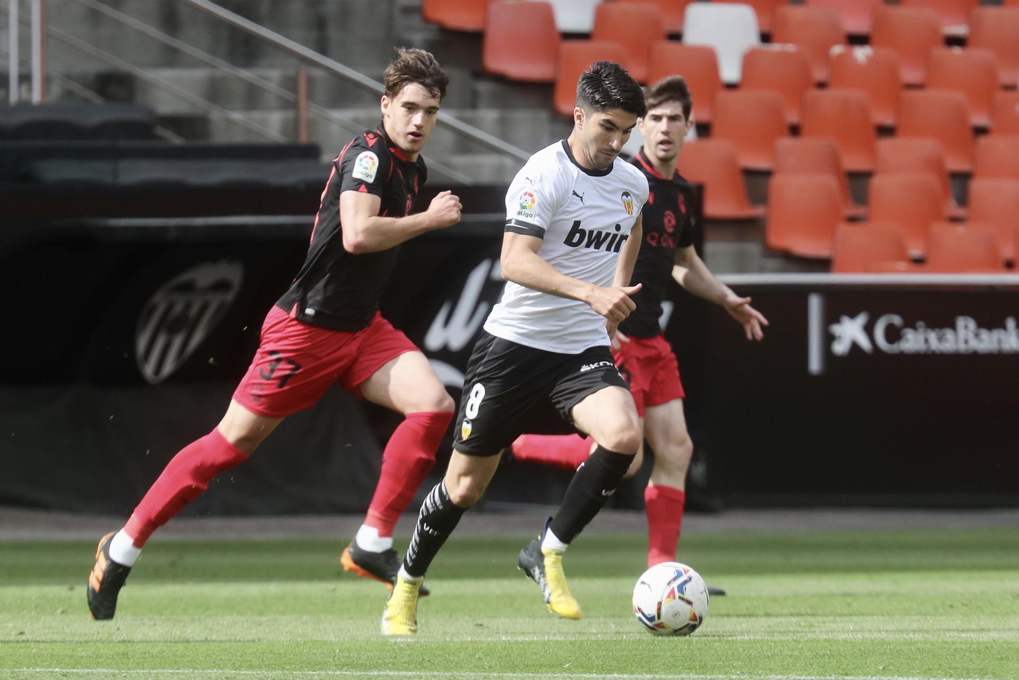 Las imágenes del empate entre el Valencia CF y la Real Sociedad