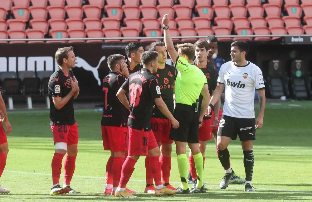 Valencia CF - Real Sociedad, en imágenes