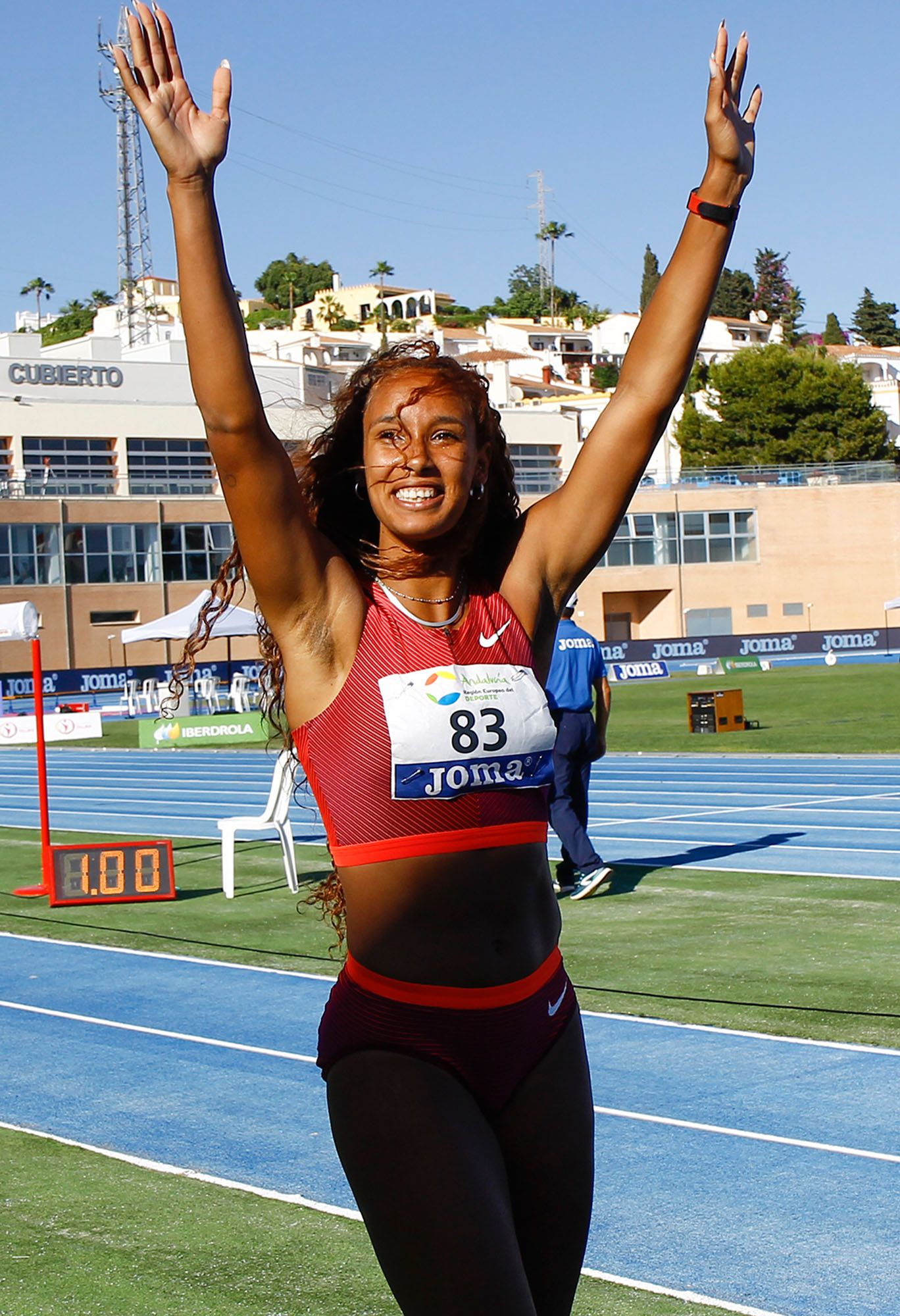 El campeonato nacional de atletismo de Nerja, en imágenes