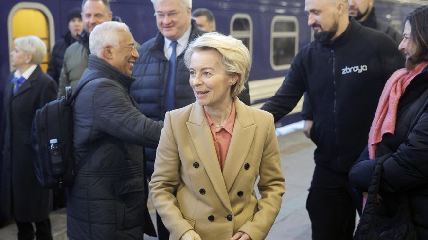 Von der Leyen anuncia un plan para aumentar la producción europea de armas del que &quot;se beneficiará Ucrania&quot;