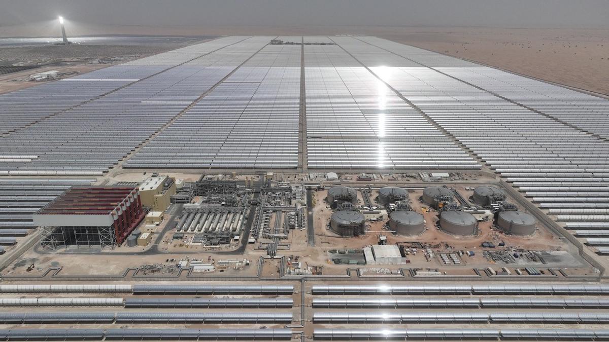 La planta solar de Coxabengoa en Dubai.
