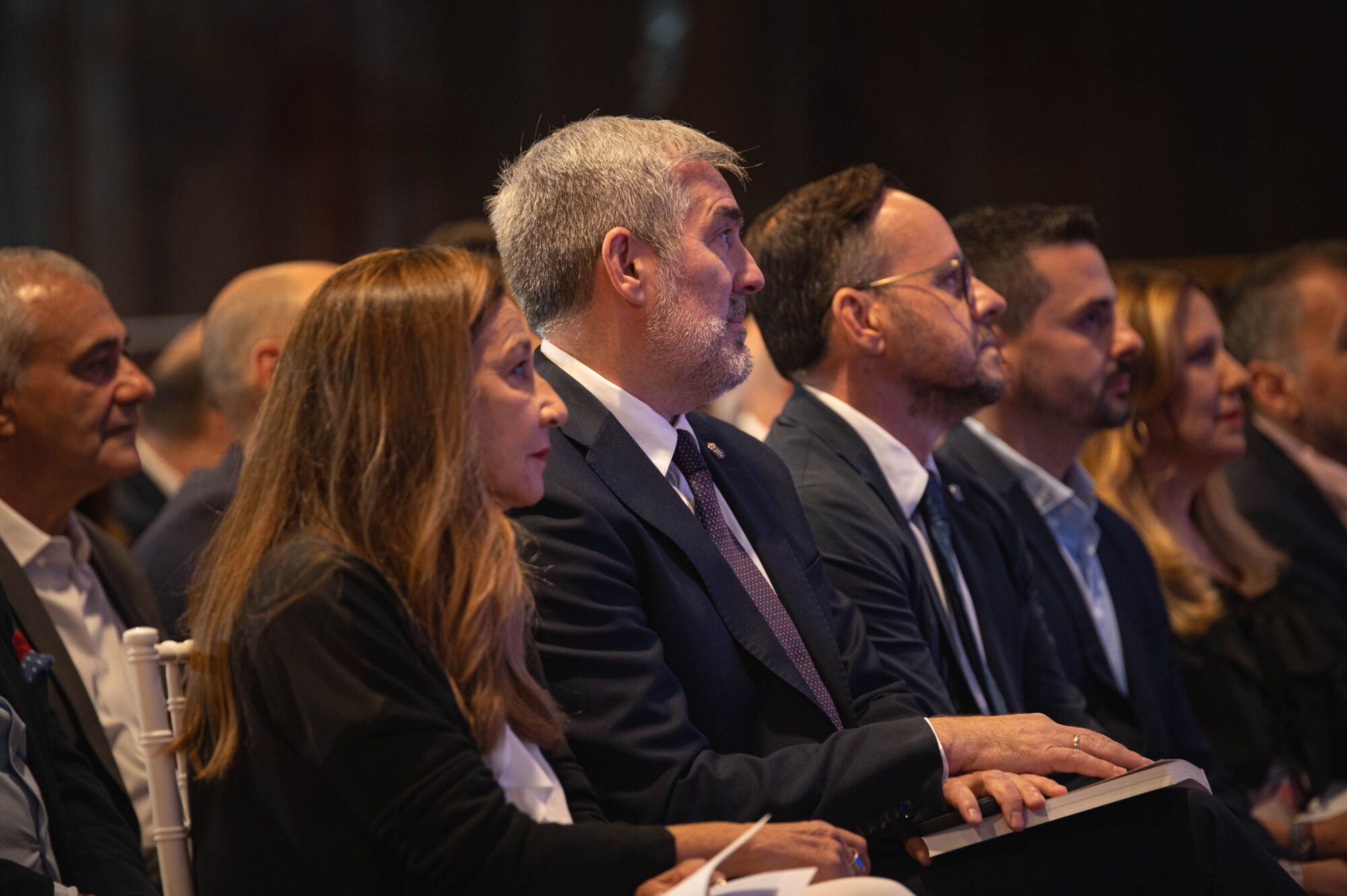 Acto de homenaje al expresidente de Canarias, Adán Martín, cuando se cumplen 15 años de su fallecimiento