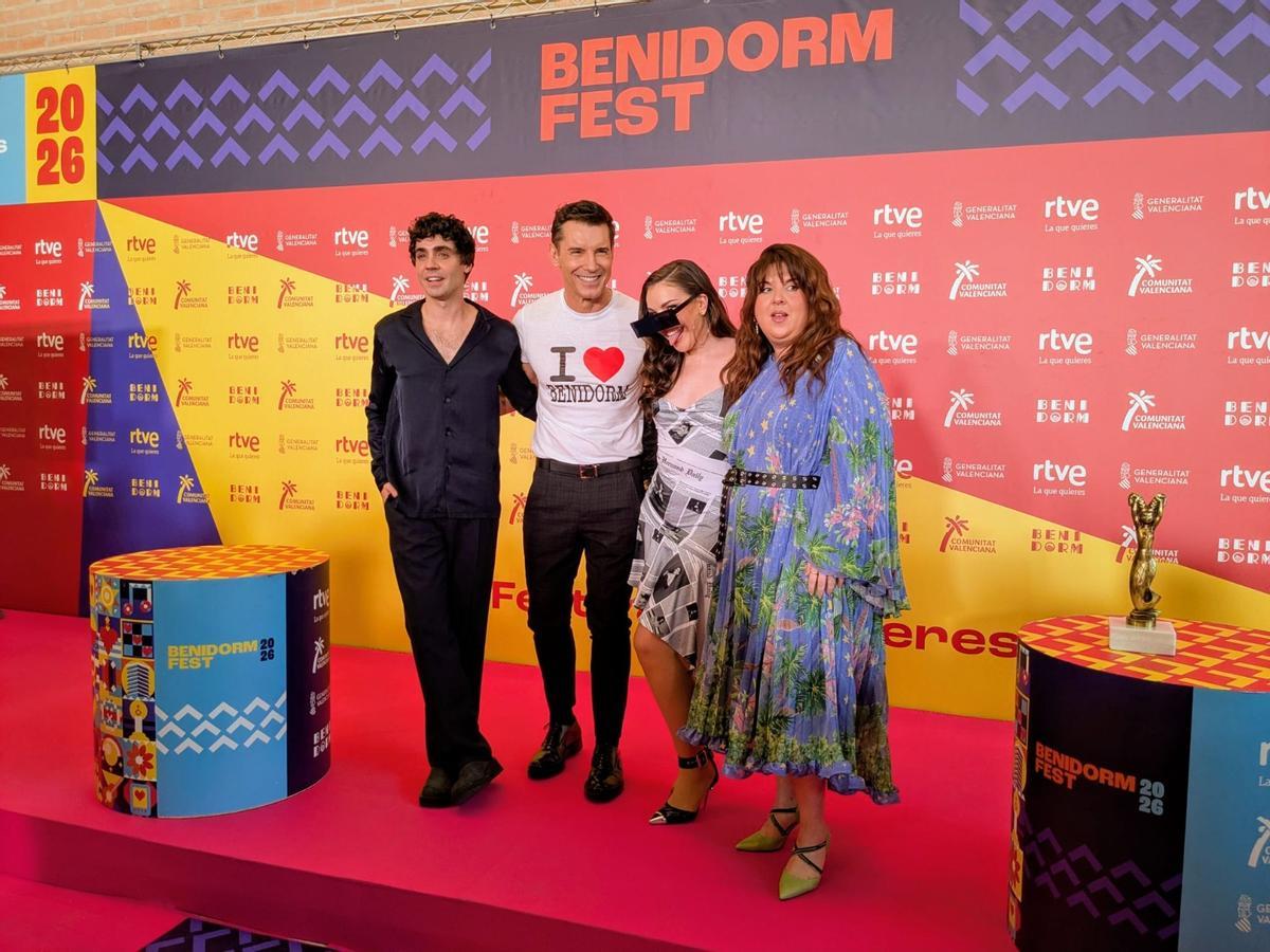 Rueda de prensa de los presentadores del Benidorm Fest