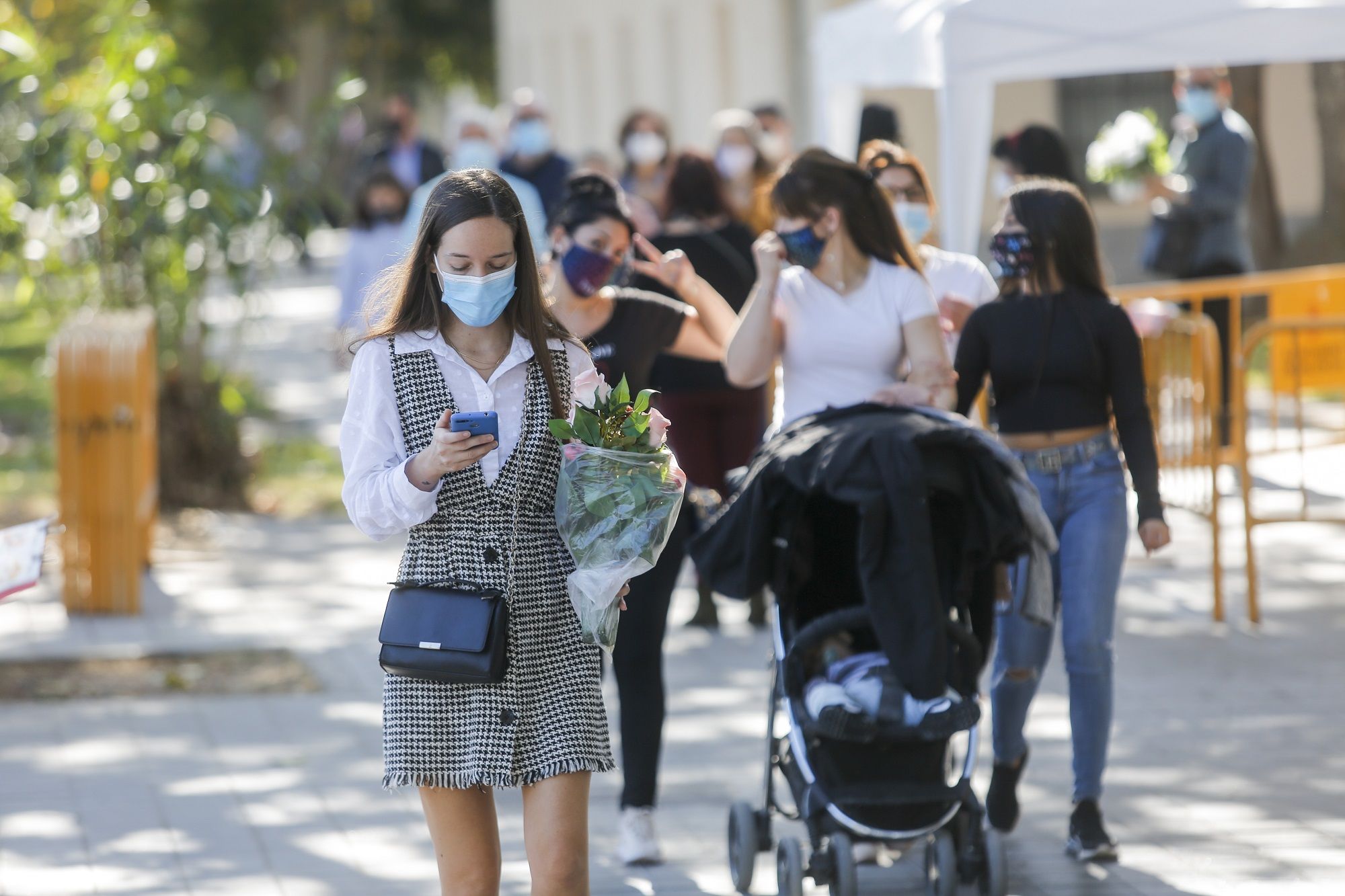 Los cementerios de València, vacíos el día de Todos los Santos