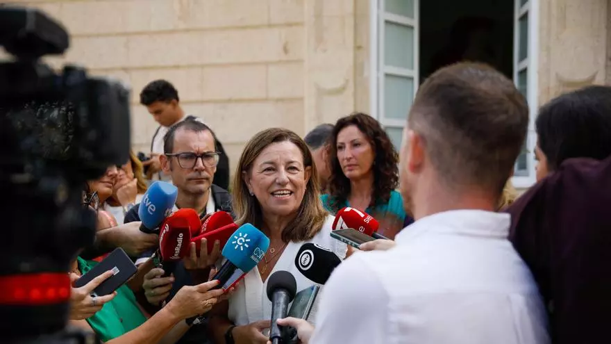 María del Carmen Castillo, consejera de Desarrollo Educativo y Formación Profesional de la Junta de Andalucía, sobre la tasa de escolarización de 0 a 3 años