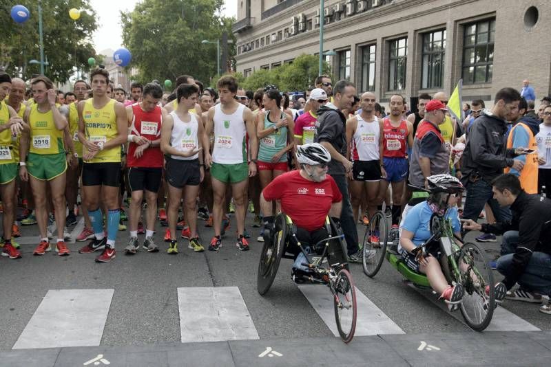 Fotogalería del IX Maratón de Zaragoza